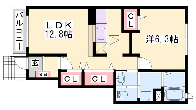 パストラルIIの間取り