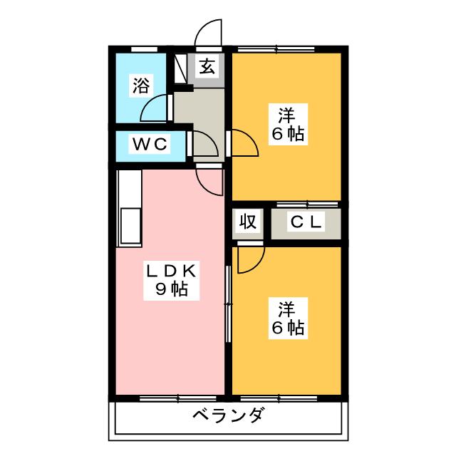 横井ビルの間取り