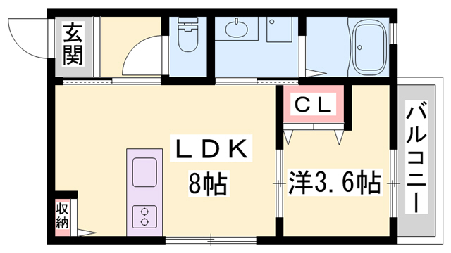 La　maison du bonheur　IIの間取り