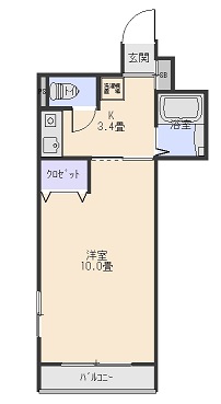 アクティブＩＮ内山下の間取り