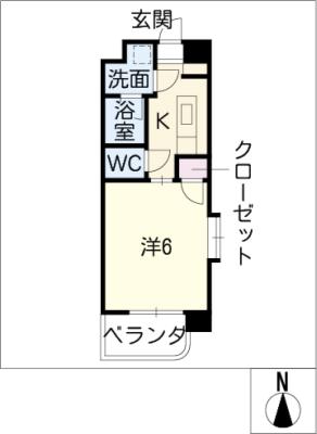 ベルビレッジ鳴海の間取り