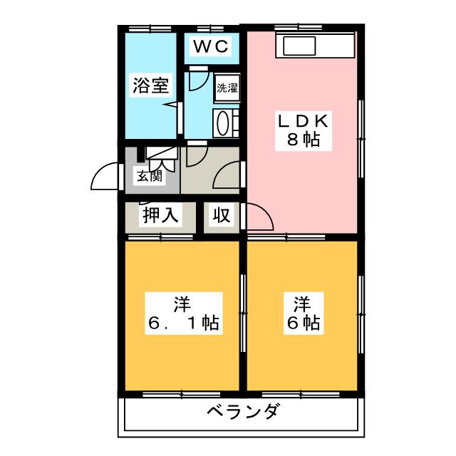 ロイヤル中村橋の間取り