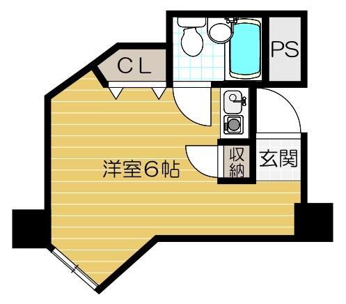 アクエルド大淀の間取り