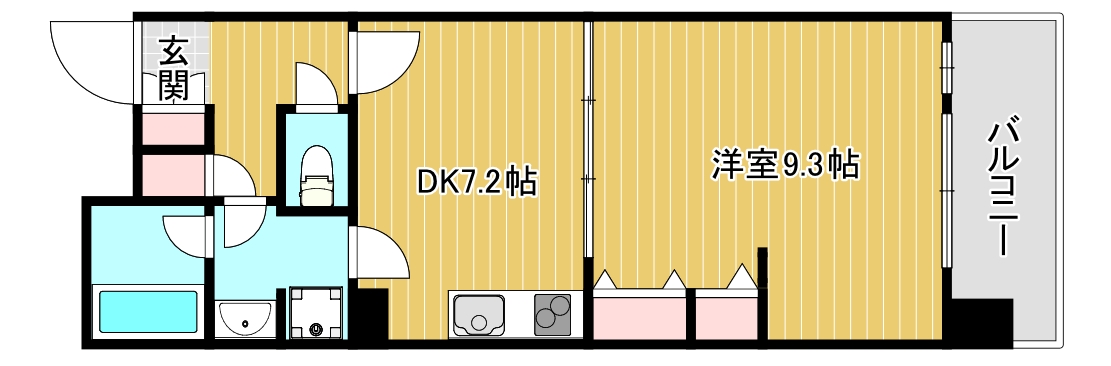 ロイヤルパークスなんばの間取り