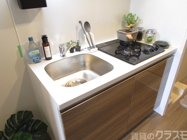 キッチン　自炊の捗りそうなキッチン！