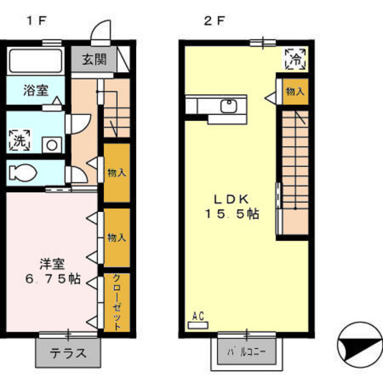 グリーンフォレストの間取り