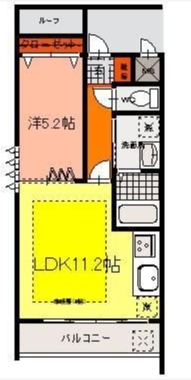 【ドルチェヴィータの間取り】