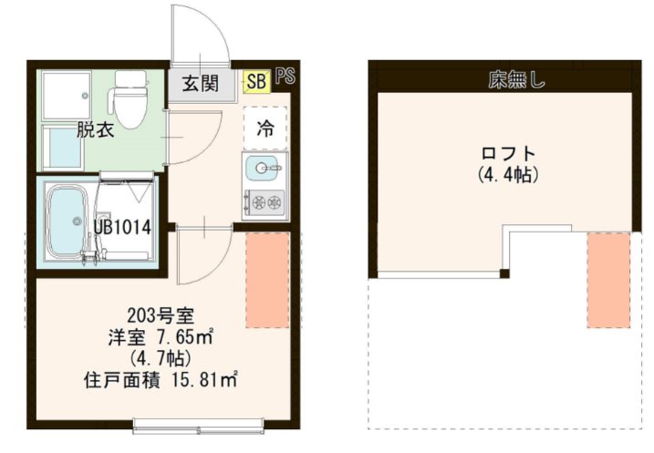 グラン竹ノ塚の間取り