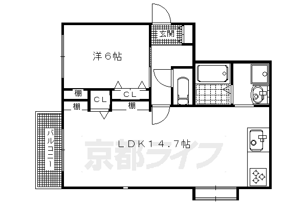 多蔵ハイツの間取り