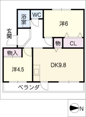 第一三晃マンションの間取り