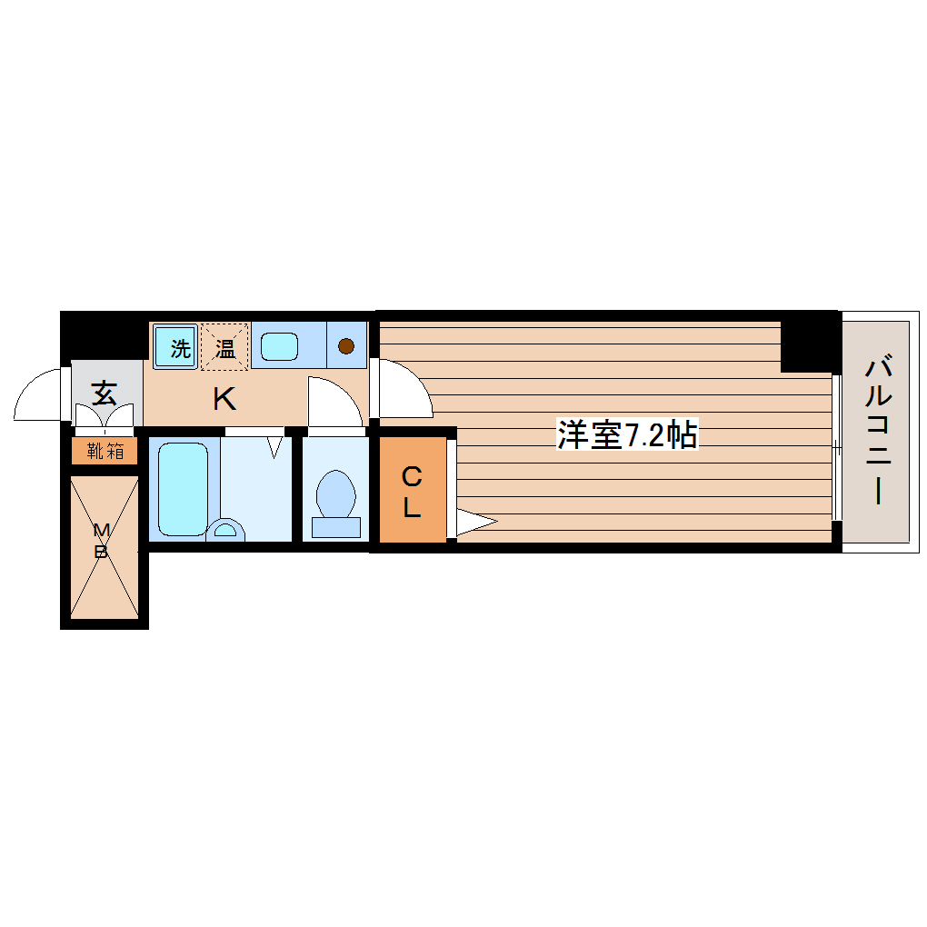 グレイスハイツ榴岡の間取り