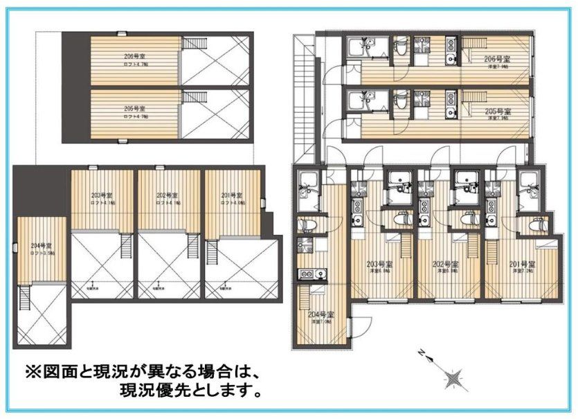 清瀬市松山のアパートの間取り