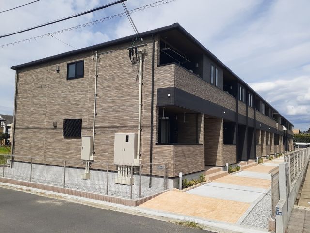 【大和高田市中今里町のアパートの建物外観】