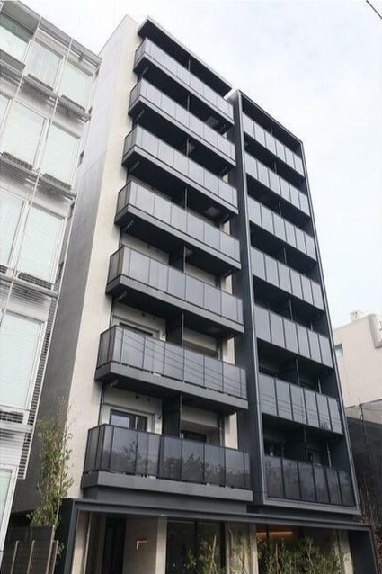 【江東区亀戸のマンションの建物外観】