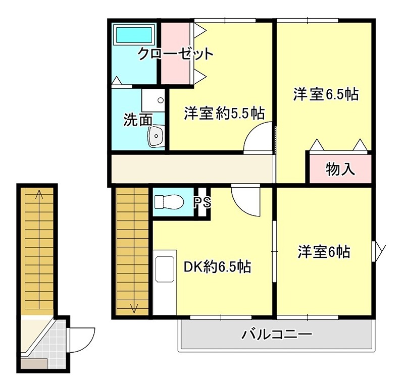 カスティージョの間取り