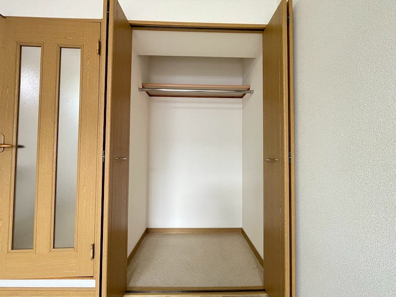収納　クローゼットにたっぷり収納できます♪