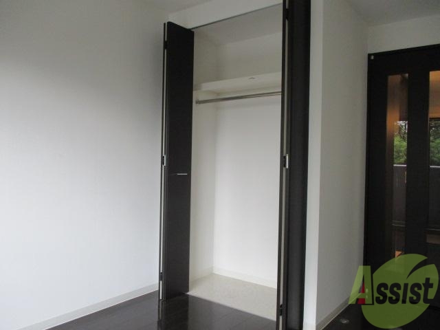 収納　使いやすいクローゼットタイプです。