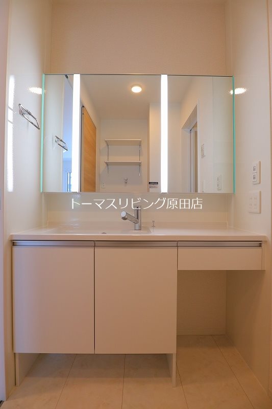 洗面設備　105号室写真