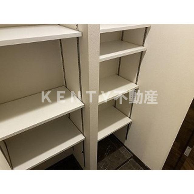 収納　大きなスペースがあり、収納には困りません