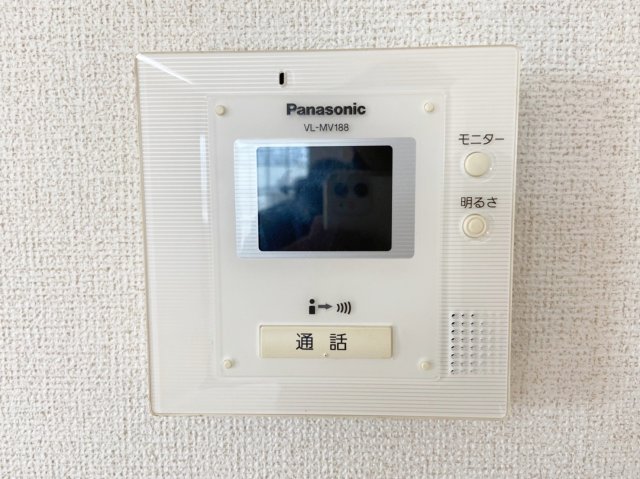 セキュリティ　安心のモニター付きインターフォン
