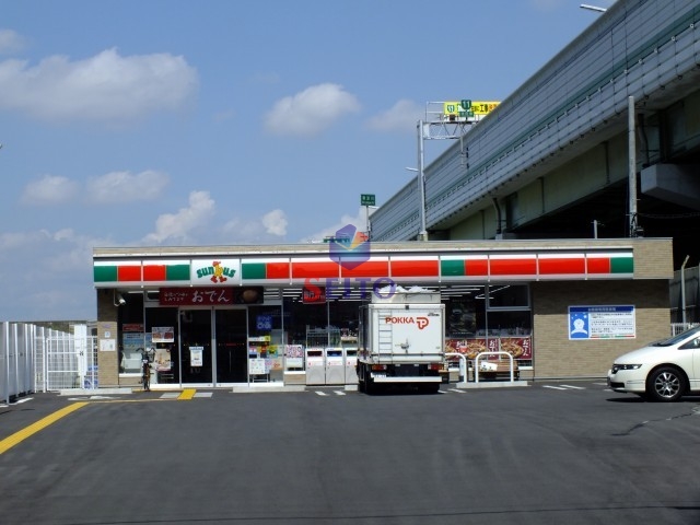 コンビニ　サンクス福島海老江店（コンビニ）まで515m