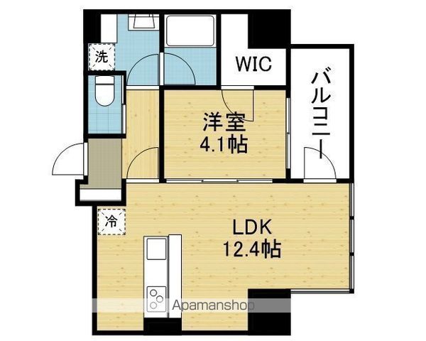 地下鉄御堂筋線 本町駅 徒歩14分 14階建 築4年の間取り写真