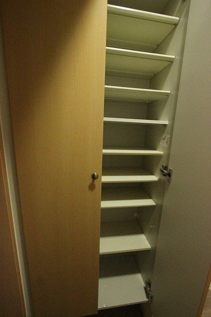 収納　同物件別号室の写真です。