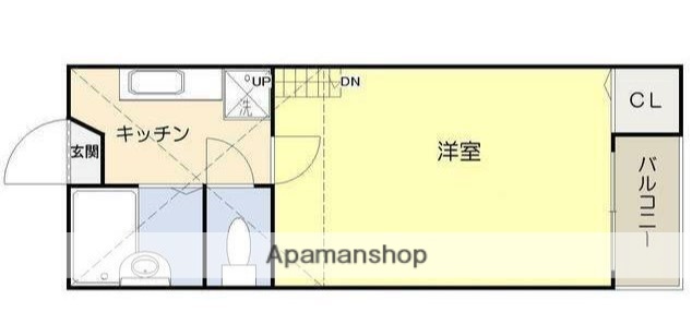 ＪＲ京浜東北線 川崎駅 徒歩13分 2階建 築22年の間取り写真
