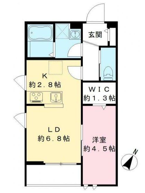 サンライズの間取り写真