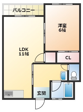追田マンションの間取り写真
