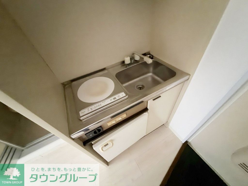 ＪＲ南武線 津田山駅 徒歩14分 3階建 築38年のキッチン写真