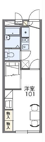 レオパレスＶｉｅｗＰｏｉｎｔIIの間取り