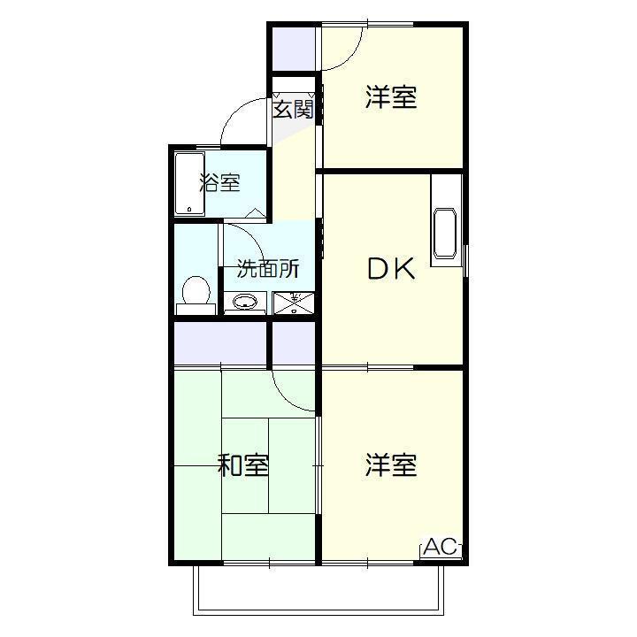 プレミールハイツ五番館の間取り