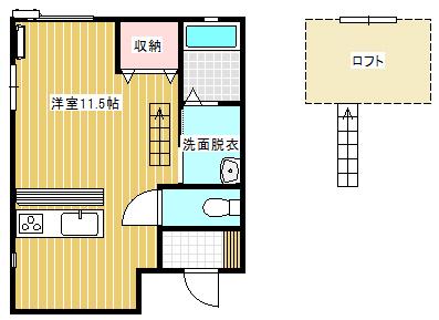 サウスウインドIの間取り