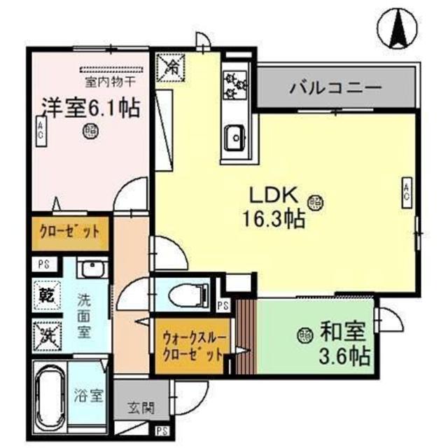 クラシスト今川4丁目の間取り