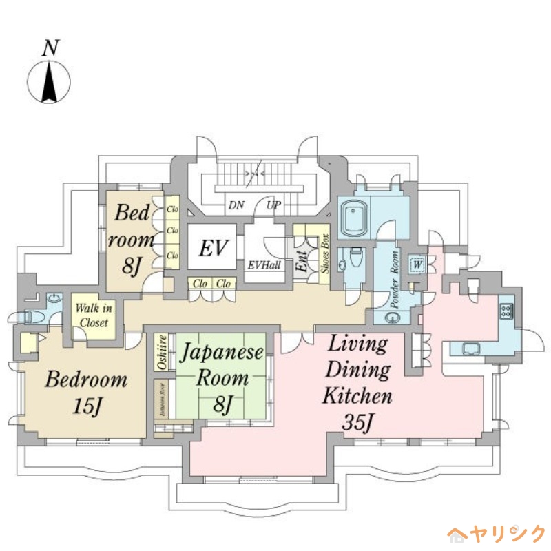 【主税庵の間取り】