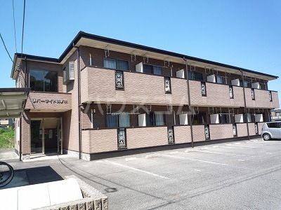 豊田市越戸町のアパートの建物外観