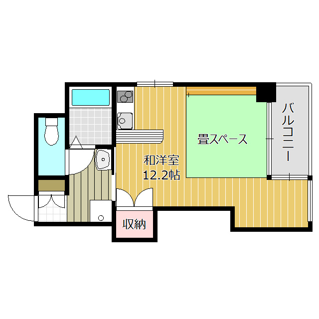 エンブルライフ駿河町の間取り