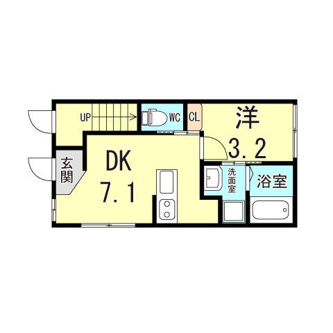 リアンデ腕塚の間取り