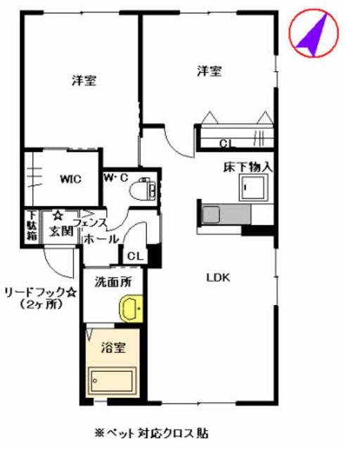 ブリリアントヒルズ　Iの間取り