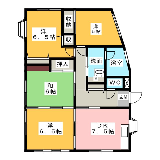 グレイスサクラの間取り