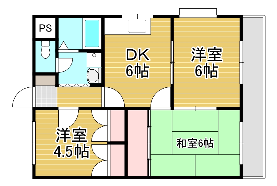 N.S.Gate加治木の間取り