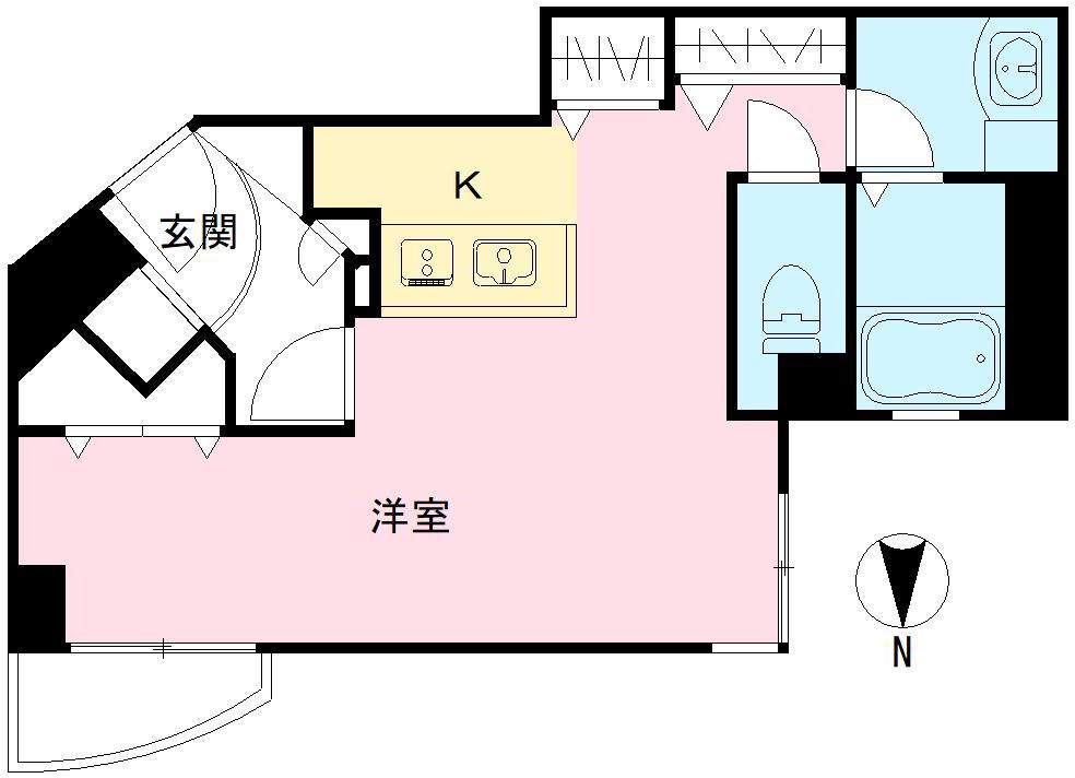 【TK田園調布レディースフラッツの間取り】