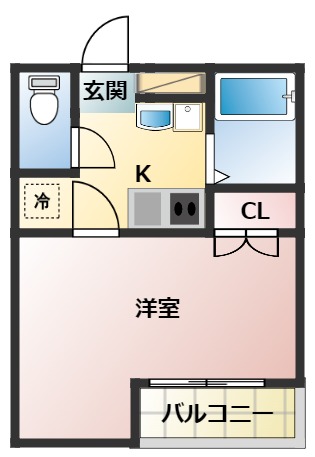 KS BASE 新船橋の間取り