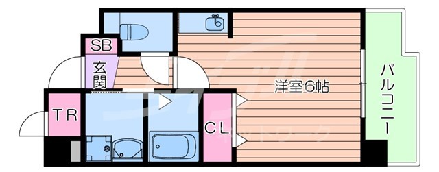 一風館の間取り