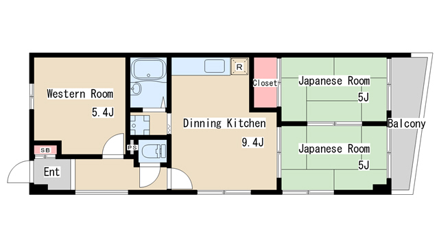 シャトー・ｄｅ・須磨離宮の間取り