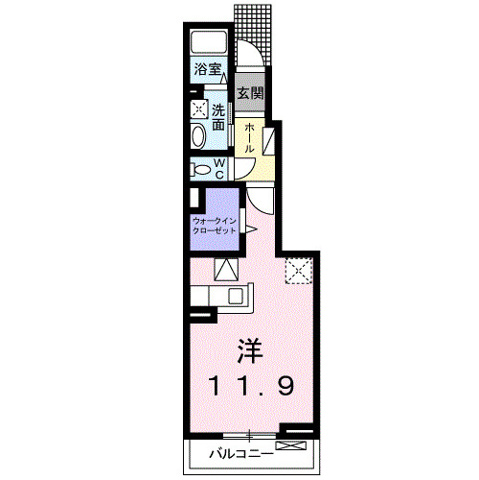 プラシード・Kの間取り