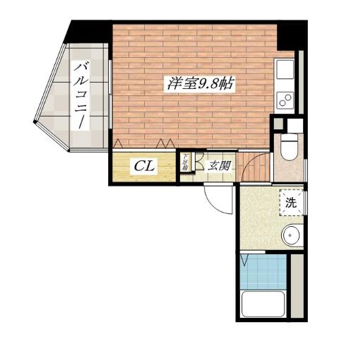 さとみマンションIIの間取り