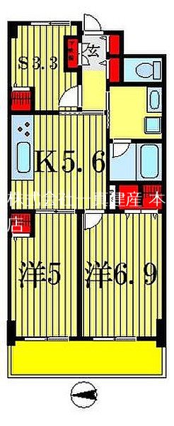 イーストコア曳舟壱番館の間取り