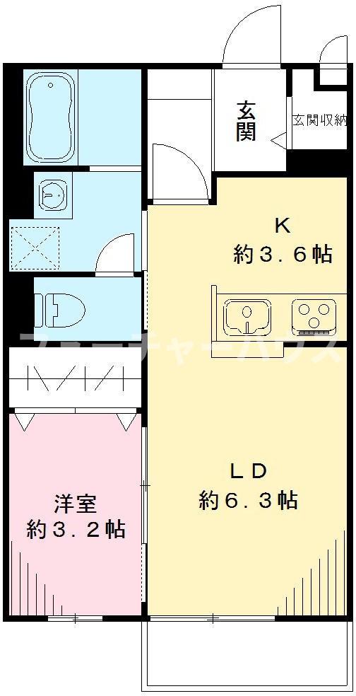 メゾンクレールの間取り